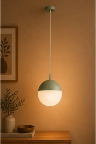 Argon 8999 - Lampă suspendată de exterior pe cablu LIV, 1xE27/15W/230V, IP44, verde