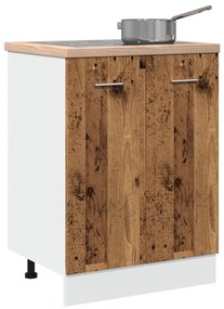 vidaXL Dulap inferior “Lyon”, lemn vechi, 60x46x81,5 cm