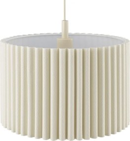 Brilliant - Lampă suspendată pe cablu VELIN 1xE27/20W/230V Ø 35 cm crem