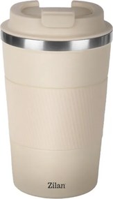 Cana de cafea Zilan ZLN9921 termos, capacitate 510ml, interior din inox, pereti dublii, crem