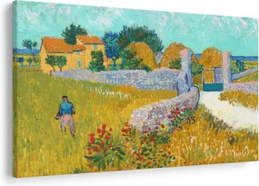 Tablou - Vincent van Gogh, Farmhouse in Provence, reproducere (90x60 cm)