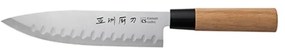 Cutit Osaka Bucatarului, inox, maner lemn, 20 cm