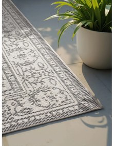 Covor pentru exterior și interior gri/fildeș 200x290 cm Duet Kona – NORTHRUGS