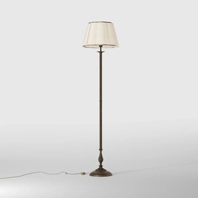 Lampadar, Lampa de podea din alama stil clasic Petalo