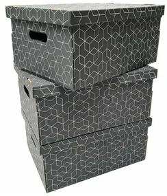 Compactor Set 3 cutii de carton, 52 x 29 x 20 cm