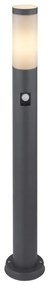 Lampă de exterior cu senzor Globo 31588AS BOSTON 1xE27/15W/230V IP44 80cm