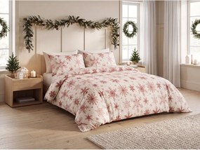 Lenjerie de pat din bumbac SCARLET SNOW cu modele Dimensiune lenjerie de pat: 70 x 80 cm | 140 x 200 cm