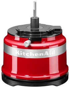 Chopper Classic KitchenAid 5KFC3516EER, 240 W, 0,830 l, 2 viteze, 3450 rpm/min, Fara BPA, Empire Red