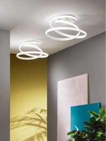 Ondaluce - Plafonieră LED dimabilă VUELTA LED/37W/230V Ø 55 cm albă