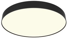 Plafoniera LED design tehnic Zoom D-60cm 3000K negru