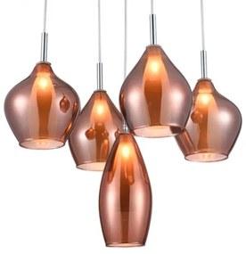 Azzardo AZ3172 - Lustră pe cablu MILANO 5xG9/40W/230V