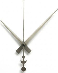 SENTOP | Ace de ceas din aluminiu argintiu - design ancoră 16 / 12 cm