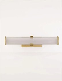 Aplica LED baie decorativa design elegant IP44 HEDULA L-42,5cm