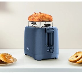 Prăjitor de pâine cu două fante Tefal MORNING 850W/230V albastru