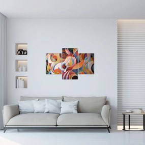 Tablou - Abstract muzical (90x60 cm)