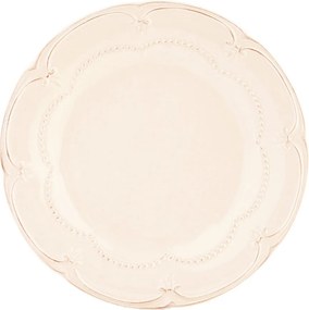 Farfurie bej, din ceramica, Ø21 cm