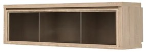 Vitrină suspendată Kaspian SFW1W/140 (stejar sonoma). 798016