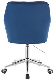 HR550K Scaun Bleumarin Catifea