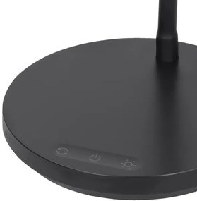 Lampă LED dimabilă de masă Solight WO3000-B LED/4,5W/5V 3000/4000/6500K negru