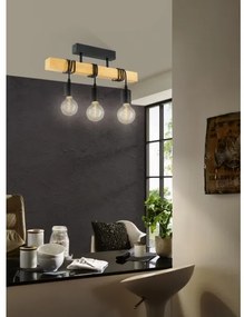 Eglo 32915 - Lustră aplicată TOWNSHEND 3xE27/60W/230V
