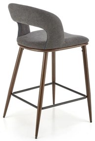 Scaun de bar Brecht, gri