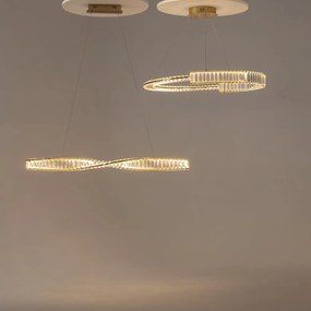 Lustra LED suspendata design modern Krone 80cm, 3000K