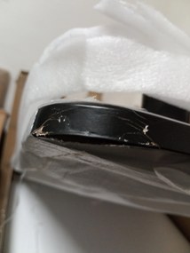 OFERTA Masa de bucatarie neagra ADRIA 120x80 cm II. calitate