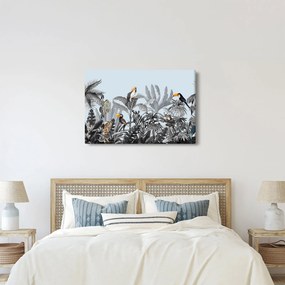 Tablou - Animale în pădurea tropicală (90x60 cm)
