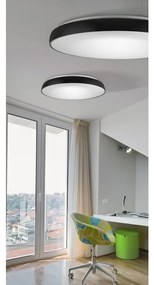 Plafoniera LED slim CORTONA 41 3000K neagra