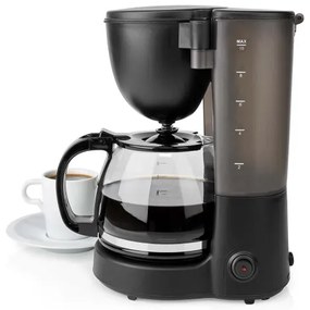 Nedis KACM150EBK - Cafetieră 1,25l cu funcție menținere temperatură