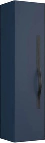 Dulap tip coloana suspendat albastru Krofam e-VOG 130 cm maner negru