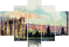 Tablou - Acropole, Atena, Grecia (150x105 cm)