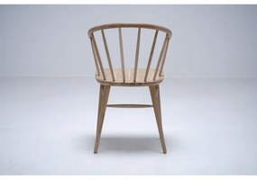 Scaun dining, natur, din lemn de stejar, Celeste