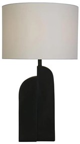 Lampă de masă Searchlight PERTH EU61650BK - 1xE27/60W/230V