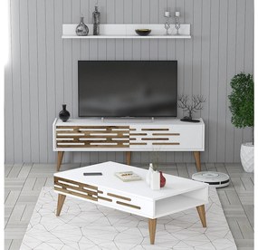Set mobilier living Valencia (alb + alb). 1089320