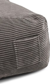 Fotoliu puf pentru copii verde mentă cu tapițerie din catifea reiată Game Amuse – SLOWDOWN