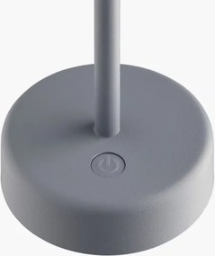 Nordlux - Lampă de masă pentru exterior ELLEN, LED/2,8W/3,7V, reîncărcabilă și reglabilă, IP44, gri