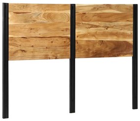 vidaXL Tăblie 140 cm lemn masiv de salcâm și fier