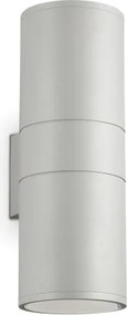 Ideal Lux - Aplica de exterior GUN, 1xE27/60W/230V, 31 cm, IP54, gri