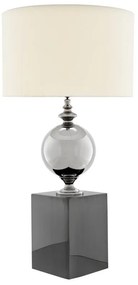 Veioza, lampa de masa LUX, finisaj nickel, H-145cm, Trowbridge L 109150 HZ
