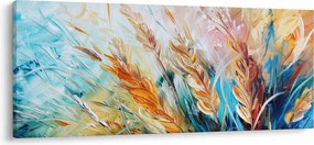 Tablou - Grâu, abstracție (120x50 cm)