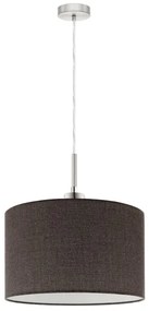 Lustră LED pe cablu Eglo TUNJA 1xE27/60W/230V maro