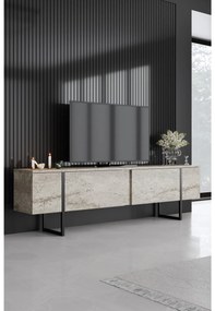 Mobilier living Luna set (Travertin + Negru) . 1102331