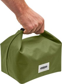 Geanta termoizolanta pentru pranz Black+Blum LBB019, 6,7 L, 33,5 x 15,5 x 31 cm, Impermeabila, Inchidere rulata, Maner de transport, Fara BPA, Verde