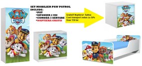 Set dormitor Paw Patrol