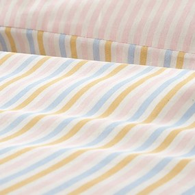 Lenjerie de pat pentru pat dublu 200x200 cm Brighton Stripe – Catherine Lansfield