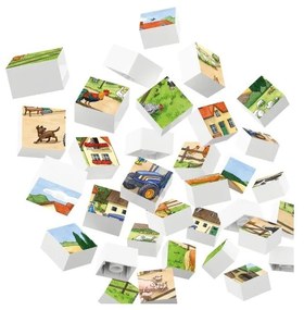 Puzzle pentru copii Viața la Fermă Hubelino