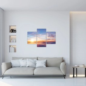 Tablou - Apus de soare deasupra norilor (90x60 cm)