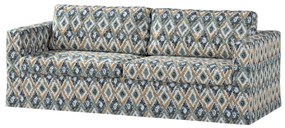 Husa pentru canapea Karlstad 3-locuri lunga pana la podea