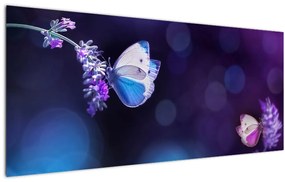 Tablou - Flutute în lavandă (120x50 cm)